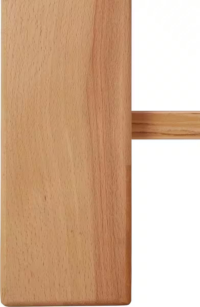Masuta de cafea patrata cu sertar si raft, MDF, culoare maro deschis, 70 cm, design compact si functional cu spatiu practic de depozitare pentru living