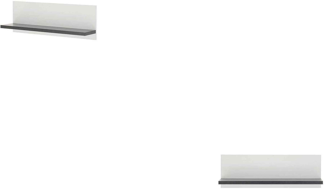 Etajeră 90 cm, alb-negru, raft unic, design minimalist pentru perete, ideală pentru depozitare și decor modern