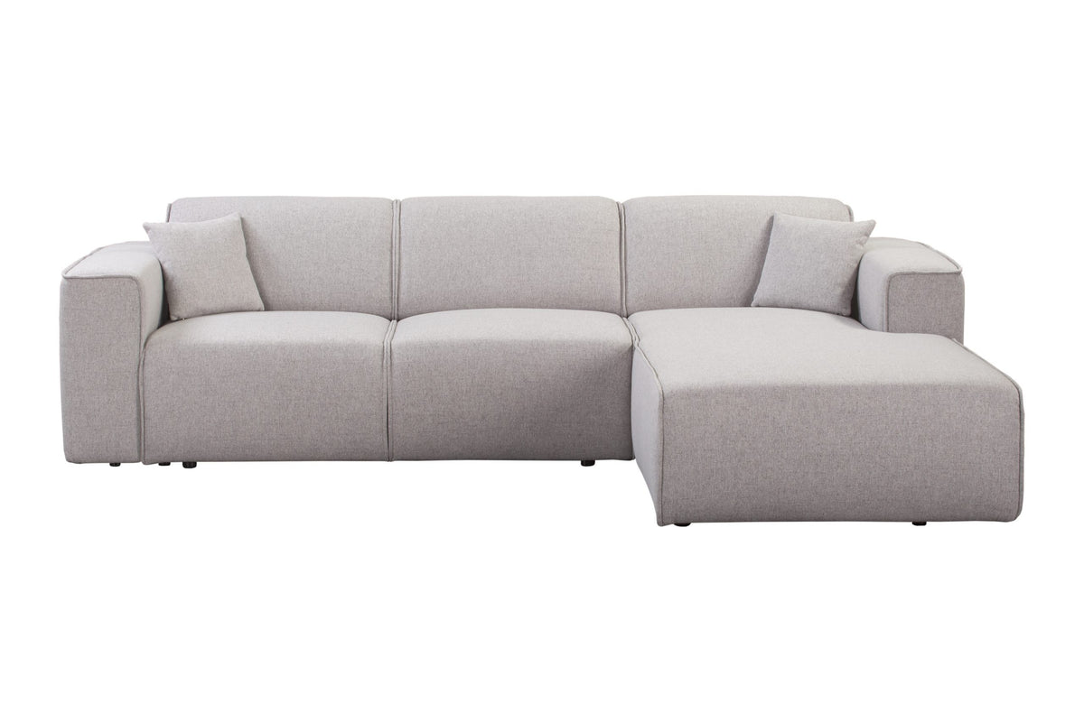Coltar modular BILLUND 255 cm lungime, configurabil, material premium