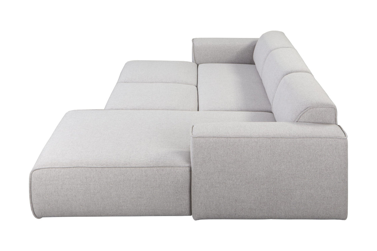 Coltar modular BILLUND 255 cm lungime, configurabil, material premium