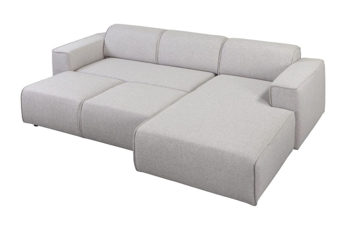 Coltar modular BILLUND 255 cm lungime, configurabil, material premium