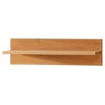 Etajera, 50 cm lățime, culoare naturală, 14 cm adâncime