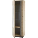 Vitrina ~ELEMENT~ 60 cm lățime, culoare stejar, înălțime 194 cm - imagine 3