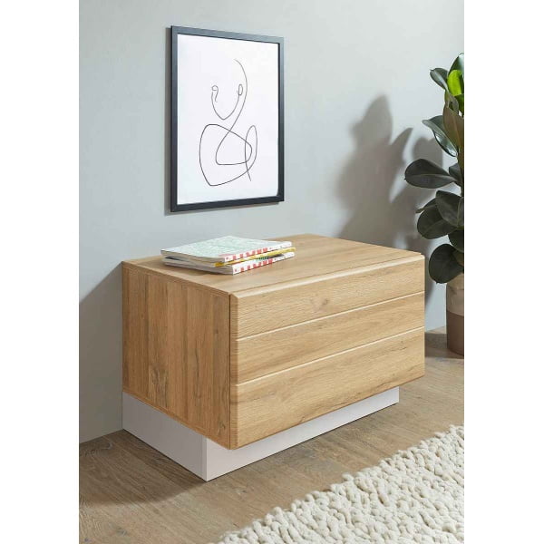 Comoda ~Jamaica~ culoare maro, cu aspect de lemn modern, 70 cm lățime