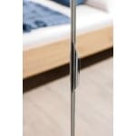 Dulap 251 cm lungime, 5 uși batante, oglinda pe mijloc, culoare stejar, 223 cm înălțime - imagine 3