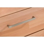 Comodă ~Woodsfera~ cu aspect modern, lemn masiv de stejar, 131 cm lățime - imagine 4