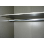 Dressing 226 cm lungime, 2 uși glisante, culoare sonoma-alb, 210 cm înălțime - imagine 4