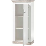Comodă ~Barcelona~ in stil modern, culoare alb murdar-sonoma, 71 cm lungime - imagine 2