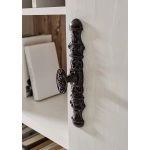 Comodă ~Barcelona~ in stil modern, culoare alb murdar-sonoma, 71 cm lungime - imagine 3