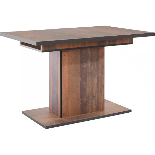 Masă extensibilă, 120-160 cm, culoare vintage