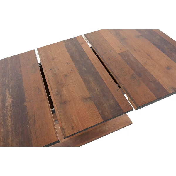 Masă extensibilă, 120-160 cm, culoare vintage