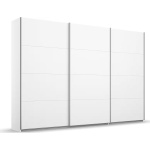 Dressing 271 cm lungime, 3 uși glisante, full alb, compartimentare premium, 229 cm înălțime - imagine 2