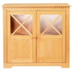 Comodă ~VENEȚIA~ 2 uși batante, material lemn masiv de pin, 105 cm lungime - imagine 2