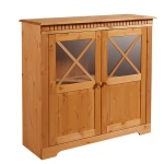 Comodă ~VENEȚIA~ 2 uși batante, material lemn masiv de pin, 105 cm lungime - imagine 3