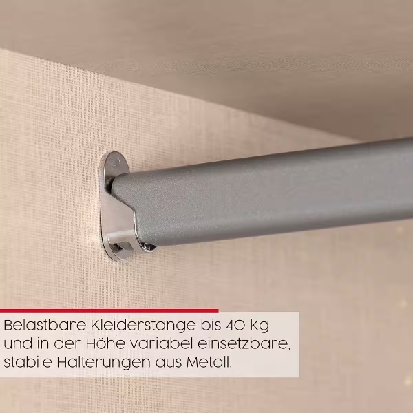 Dressing 360 cm lungime, 4 uși glisante, full oglindă, culoare alb, 223 cm înălțime - imagine 4