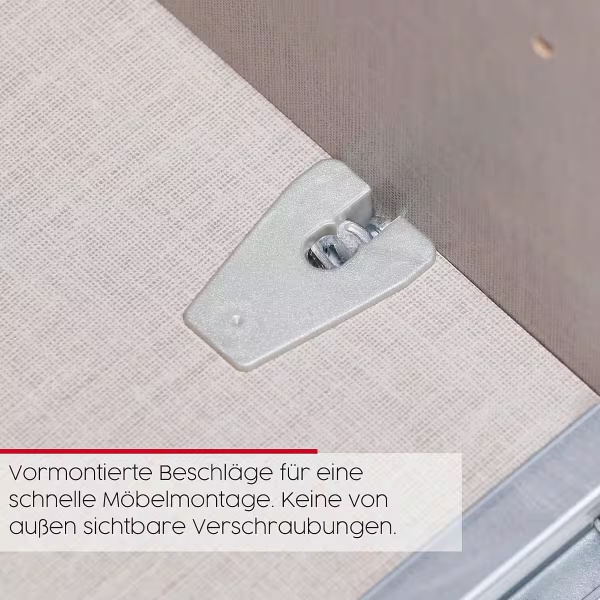 Dressing 301 cm lungime, 3 uși glisante, culoare gri mătase, premium, 223 cm înălțime - imagine 6