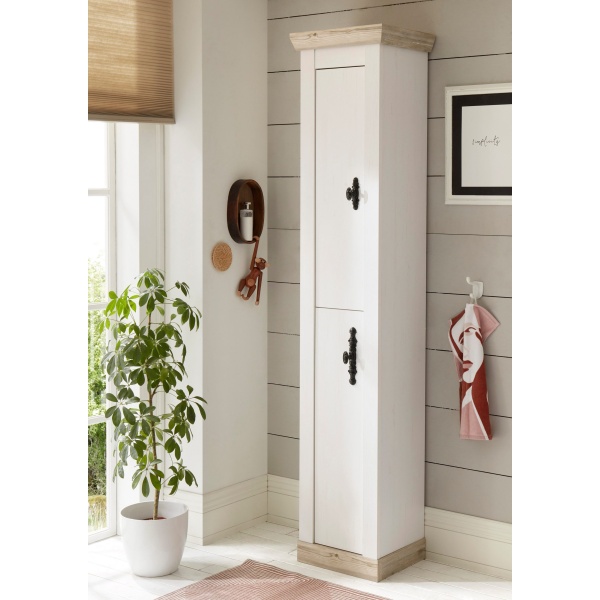 Dulăpior BECLEAN stil modern, culoare alb murdar-sonora, 42 cm lungime - imagine 1