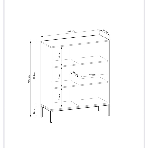Set Living Premium ~Lusso~ format din 3 piese, fronturi MDF canelate, finisaj crem mat și detalii aurii - imagine 8