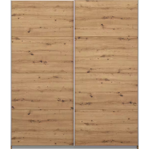 Dressing 181 cm lungime, 2 uși glisante, culoare stejar, 229 cm înălțime - imagine 4