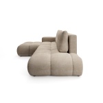 Colțar ~HELEN~ în formă de L, extensibil cu ladă de depozitare, material impermeabil Flow, 286/177 cm - imagine 2