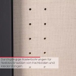 Dressing 242 cm lungime, 3 uși glisante, fronturi sticlă, culoare gri mătase, 223 cm înălțime - imagine 4