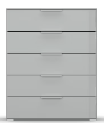 Screenshot 2025-10-21 162027 Comoda cu sertare, 80 cm latime, culoare gri matase, 100 cm inaltime - imagine 1