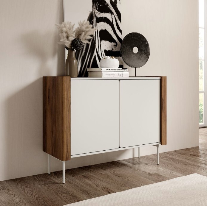 Screenshot 2025-10-31 170122 Comodă Premium ~WOOD~ fronturi MDF, sistem push-to-open, margini cu detalii stejar, finisaj cashmere mat - imagine 1