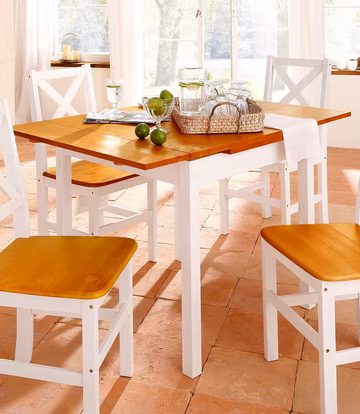 af49957d-4ec4-5ab5-aa82-b32c15f790da Masa extensibila de sufragerie, 80 cm latime, 120 cm latime extinsa - imagine 1