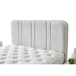 Pat Boxspring HUGO cu ladă de depozitare, structura metalica, material și saltea premium, design modern - imagine 4