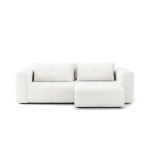 Canapea extensibilă 3-in-1 cu functie de coltar, cu ladă depozitare, design modern premium, 260 cm lungime MIRA - imagine 2