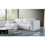 Canapea extensibilă 3-in-1 cu functie de coltar, cu ladă depozitare, design modern premium, 260 cm lungime MIRA