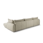 Colțar extensibil în U, cu ladă depozitare, arcuri sinusoidale și spumă HR, design premium modern, 370 cm TORRO - imagine 8