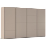 Dressing 360 cm lungime, 4 uși glisante, culoare casmir, finisaj mat, compartimentare premium, 223 cm înălțime - imagine 5