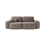 Canapea extensibilă 259 cm, 3 locuri BOLD cu ladă de depozitare și funcție pat, design modern - imagine 2