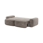 Canapea extensibilă 259 cm, 3 locuri BOLD cu ladă de depozitare și funcție pat, design modern - imagine 6