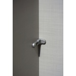 Dulap 270 cm lățime, 8 uși batante cu oglindă centrală, 2 sertare, culoare grafit/stejar, 207 cm înălțime, compartimentare practică pentru dormitor - imagine 5